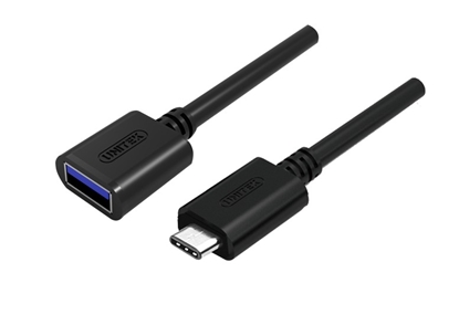 Picture of Adapter USB TYP-C DO USB AF 0,15m; Y-C476BK 