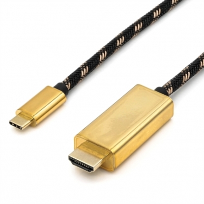 Picture of ROLINE GOLD Type C - HDMI Cable, M/M, 1 m