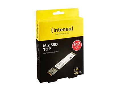 Attēls no Intenso M.2 SSD TOP        512GB SATA III