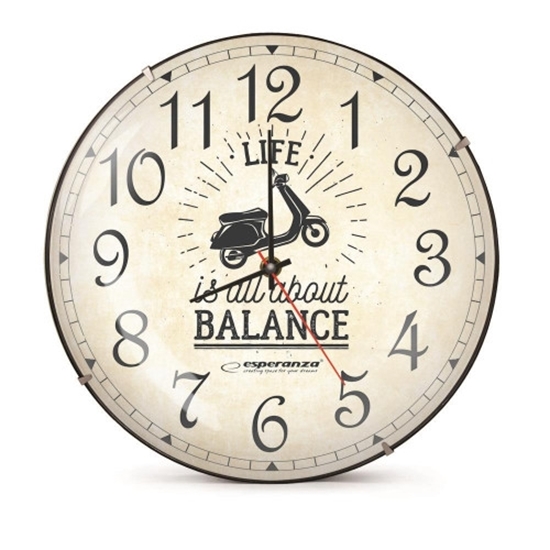 Picture of ESPERANZA EHC018S WALL CLOCK SEATTLE   