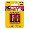 Picture of Rocket rechargeable HR03 1000mAh Blister Pack 4pcs.