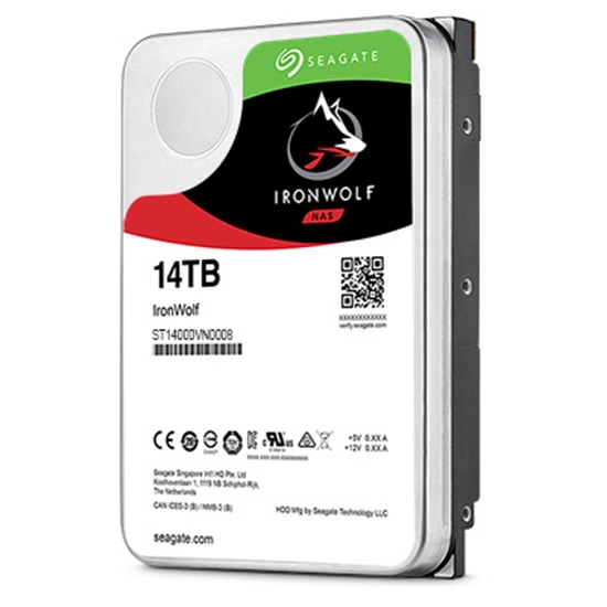 Picture of Seagate NAS HDD IronWolf 3.5" 12 TB Serial ATA III