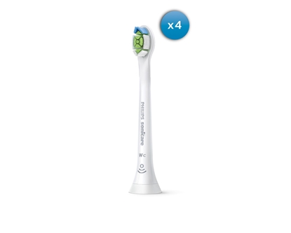 Picture of Philips Sonicare W2c Optimal White Compact sonic toothbrush heads HX6074/27 4-pack