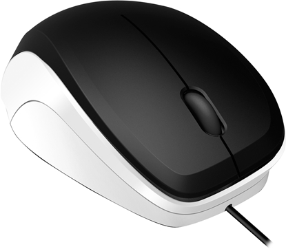 Изображение Speedlink mouse Ledgy Silent, black/white (SL-610015-BKWE)