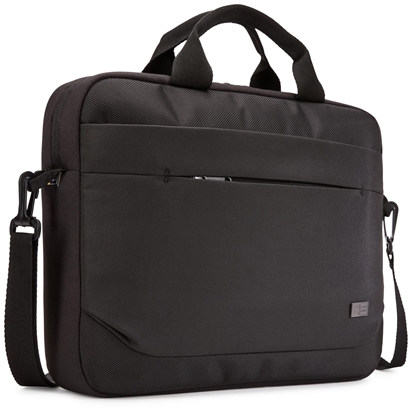 Attēls no Case Logic Advantage ADVA-114 Black notebook case 35.6 cm (14") Messenger case