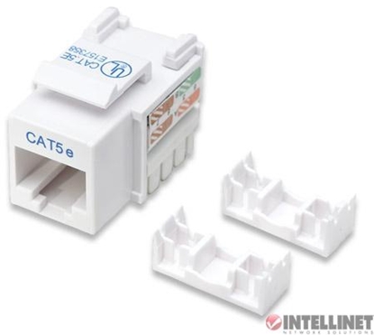 Изображение Intellinet Keystone Jack, Cat5e, UTP, Punch-down, White