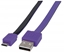 Изображение Manhattan 391368 USB cable 1 m USB 2.0 USB A Micro-USB B Black, Purple
