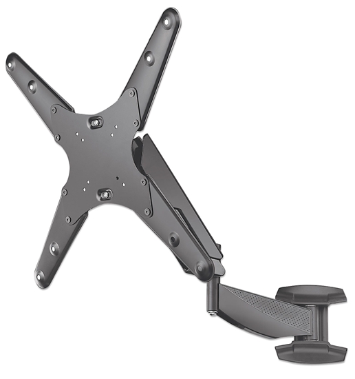 Picture of Manhattan TV & Monitor Mount (Clearance Pricing), Wall, Spring Arm, 1 screen, Screen Sizes: 21-55", Black, VESA 75x75 to 400x400mm, Max 30kg, LFD, Height Adjustable Swivel Arm, Lifetime Warranty