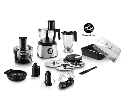 Attēls no Philips Avance Collection Food processor HR7778/00 1300 W Compact 3 in 1 setup 3.4 L bowl