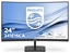 Изображение Philips E Line 241E1SCA/00 computer monitor 59.9 cm (23.6") 1920 x 1080 pixels Full HD LCD Black