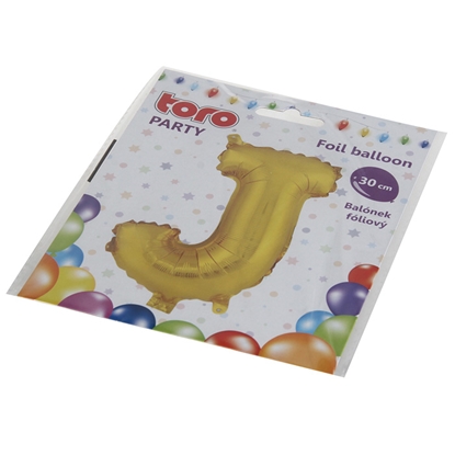 Picture of Balons burts J 30cm folija, zelta