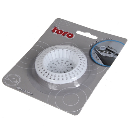 Attēls no Siets izlietnei plastm.balti 2gab.