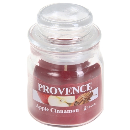 Изображение Svece arom.stikla trauc.Provence ābols 9cm