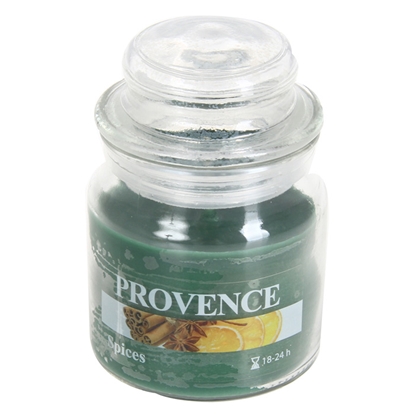 Picture of Svece arom.stikla trauc.Provence garšvielas 9cm