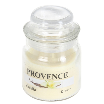 Picture of Svece arom.stikla trauc.Provence vaniļa 9cm