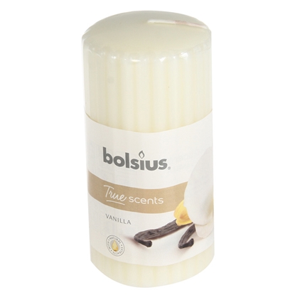 Picture of Svece-stabs arom.Bolsius vaniļa d6xh12cm