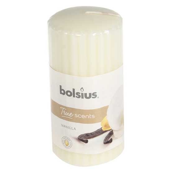 Изображение Svece-stabs arom.Bolsius vaniļa d6xh12cm