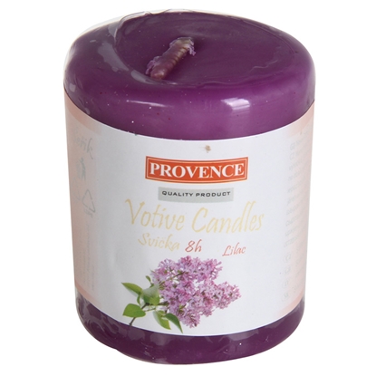 Picture of Svece-stabs arom.Provence ceriņi h5xd4cm