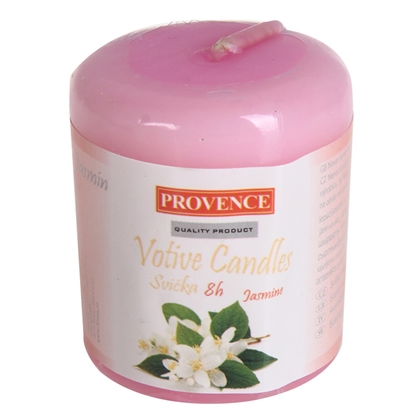 Picture of Svece-stabs arom.Provence jasmīns h5xd4cm