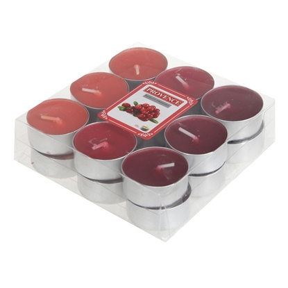 Picture of Tējas sveces arom.Provence dzērvenes 18gab.