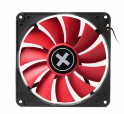 Picture of Xilence 140x140x25mm 12V 4pin 900RPM Red