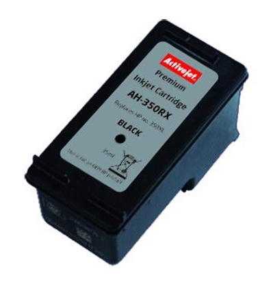 Attēls no Activejet AH-350RX Ink (replacement for HP 350XL CB336EE; Premium; 35 ml; black)