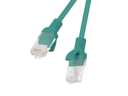 Picture of PATCHCORD KAT.5E 0.25M ZIELONY FLUKE PASSED LANBERG 10-PACK