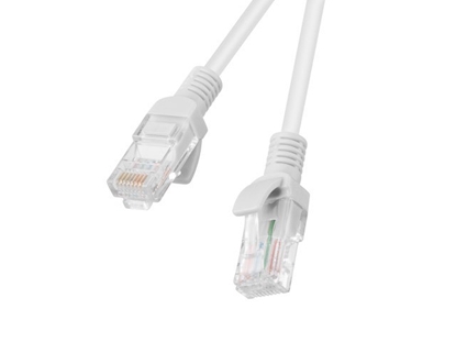 Picture of PATCHCORD KAT.5E 0.25M SZARY FLUKE PASSED LANBERG 10-PACK