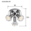 Picture of Activejet AJE-BLANKA 3PP ceiling lamp