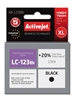 Picture of Activejet AB-123BN ink (replacement for Brother LC123Bk/LC121Bk; Supreme; 15 ml; black)