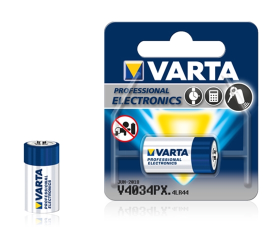 Picture of 1 Varta electronic V4034PX 4LR44 6V Alkaline Special  04034101401