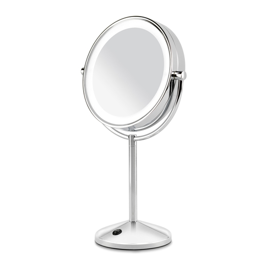 Picture of BaByliss 9436E makeup mirror Freestanding Round Stainless steel