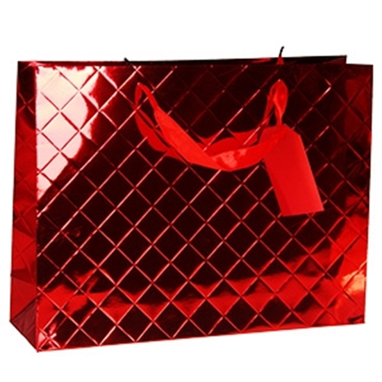 Picture of Dāvanu maisiņš 37,5x10,5x28,5cm sarkans