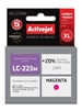 Изображение Activejet AB-223MN Ink Cartridge (Replacement for Brother LC223M; Supreme; 10 ml; magenta)