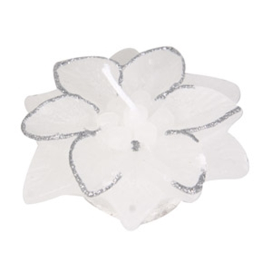 Picture of Svece Ziemassvētku zvaigznīte balta