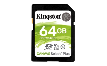 Attēls no Kingston SDXC 64GB Canvas Select Plus