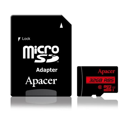 Attēls no Karta Apacer Secure Digital MicroSDHC 32 GB Class 10 UHS-I/U1  (AP32GMCSH10U5-R)
