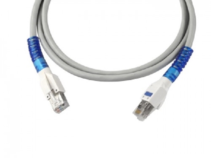 Picture of Patch cord | Patch Kabelis | Patch cable | 1m | CAT6A | FTP | STP | 100cm | ElectroBase ®