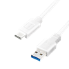 Picture of Kabel USB LogiLink USB-A - USB-C 3 m Biały (CU0177)