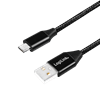 Picture of Kabel USB LogiLink USB-A - microUSB 1 m Czarny (CU0144)