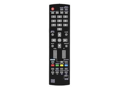 Attēls no HQ LXP204 TV remote control FUNAI NF021,NF028,NF031,NF036RD Black