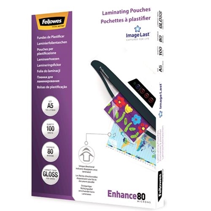 Picture of Fellowes ImageLast A5 80 micron   100-pack