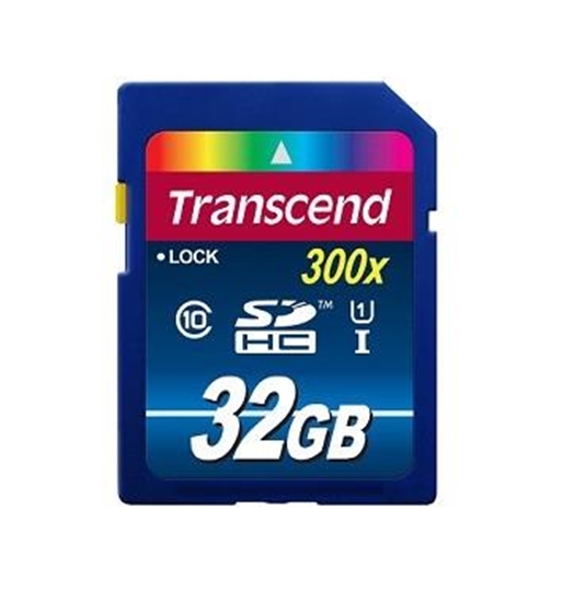 Picture of Transcend SDHC              32GB Class 10 UHS-I 400x Premium