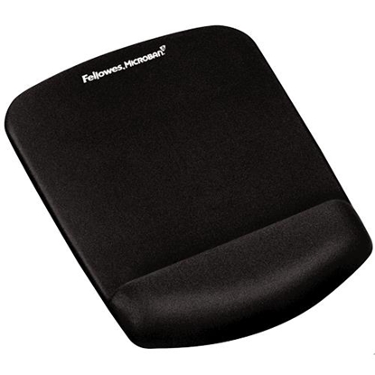 Picture of Fellowes Plushtouch Mousepad Wrist Support black