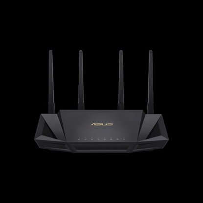 Attēls no ASUS RT-AX58U wireless router Gigabit Ethernet Dual-band (2.4 GHz / 5 GHz)