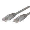 Picture of Kabel Patchcord miedziany kat.5e RJ45 UTP 1m. szary