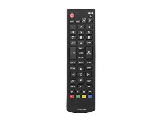 Изображение HQ LXP5603 TV remote control LG AKB73715603 Black