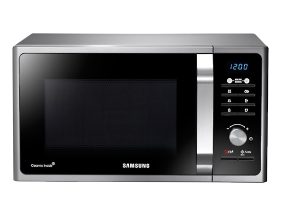 Picture of Samsung MS23F301TAS Countertop Solo microwave 23 L 1150 W Silver