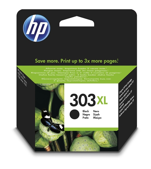 Picture of HP 303XL High Yield Black Original Ink Cartridge