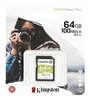 Picture of Kingston Technology 64GB SDXC Canvas Select Plus 100R C10 UHS-I U1 V10